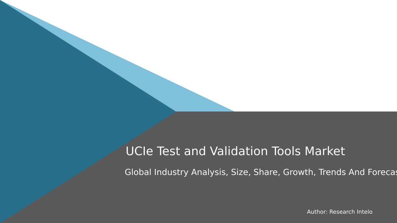UCIe Test and Validation Tools Market Research Report 2033